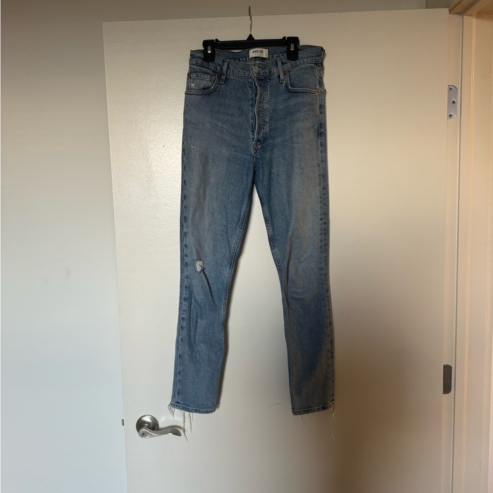 Agolde Riley crop jeans